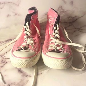 Pink Women’s All-Star Chuck Taylor Converse High Top Sneakers - Size 9